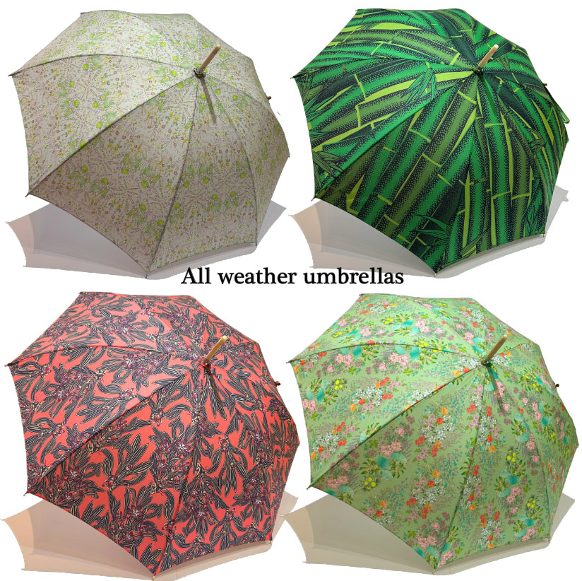 晴雨兼用傘の新作もご覧くださいね。