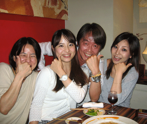 小柄　熟女 松井クリニック with Salon M´s 2013年度 新人歓迎会」 - 20130522_570962.gif