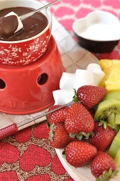 chocolate fondue - Jan Kadai