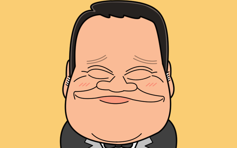 西田敏行 | 似顔絵ブログのようなもの