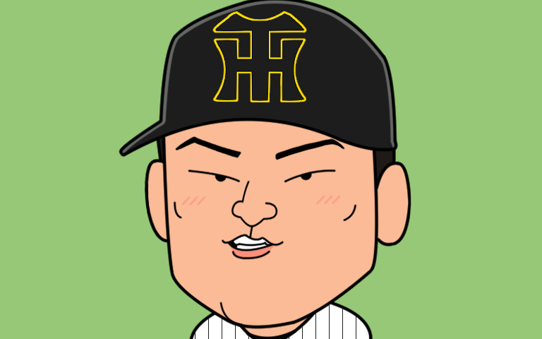 似顔絵オーダー　似顔絵　A4サイズ　野球　11名様 野球選手似顔絵 – イラストレーター スダナオ子の作品紹介サイト