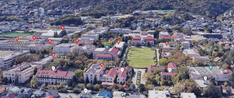 花の関学を堪能してきました。 | 弘前りんご_新参者の宝塚日記