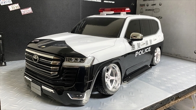 Round.271 タミヤ製ランクル300 滋賀県警パトカー仕様 | FRIGUS