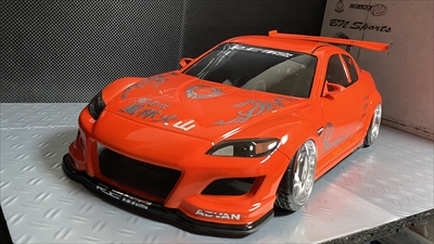 Round.291 D-like製 MAZDA RX-8 (SPIRIT R)【DL096-1】レッド
