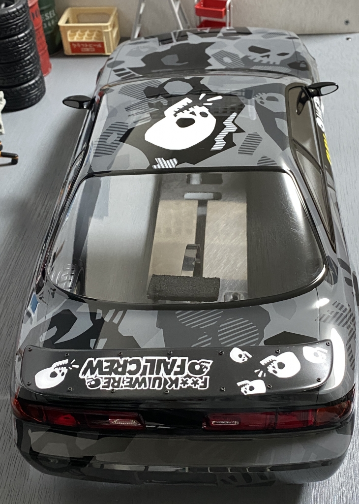 ホビーラジコンボディ　failcrew Round.260 FAILCREW NISSAN S15シルビア D-MAX SHIBATA製 [R31W438