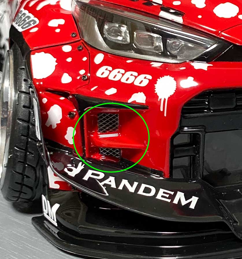 アディクション　GRヤリス　ボディ Round.197 アディクション製 GRヤリス PANDEM GXPA16 [AD-RB5] 3カラー