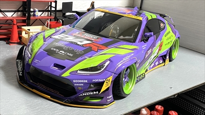 Ruond.305 EVA RACING ReveD GR86 EVA-01カスタムカラーVer | FRIGUS