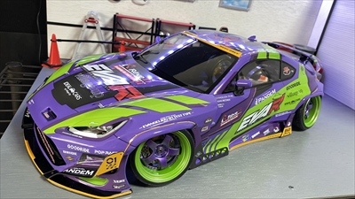 Round.312 【SOLD】EVA RACING ReveD GR86 EVA-01カスタムカラーVer