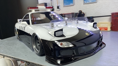 Round.310 タミヤ製 RX-7 FD3S 滋賀県警仕様 | FRIGUS MODEL WORKS