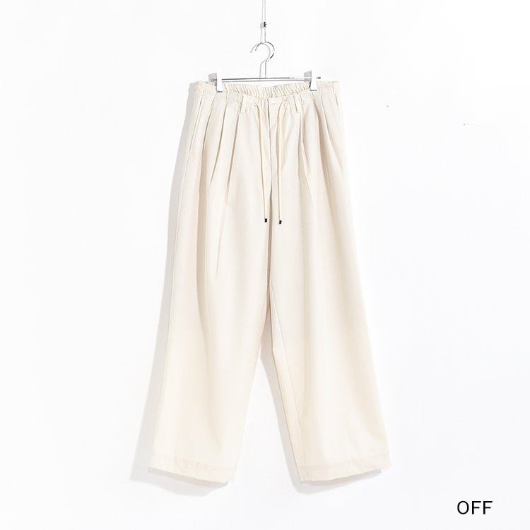 正規品★MAX MARA コットンギャバジン トラウザーズ たっぷりとしたイージートラウザース -MARKAWARE- | MONTARA