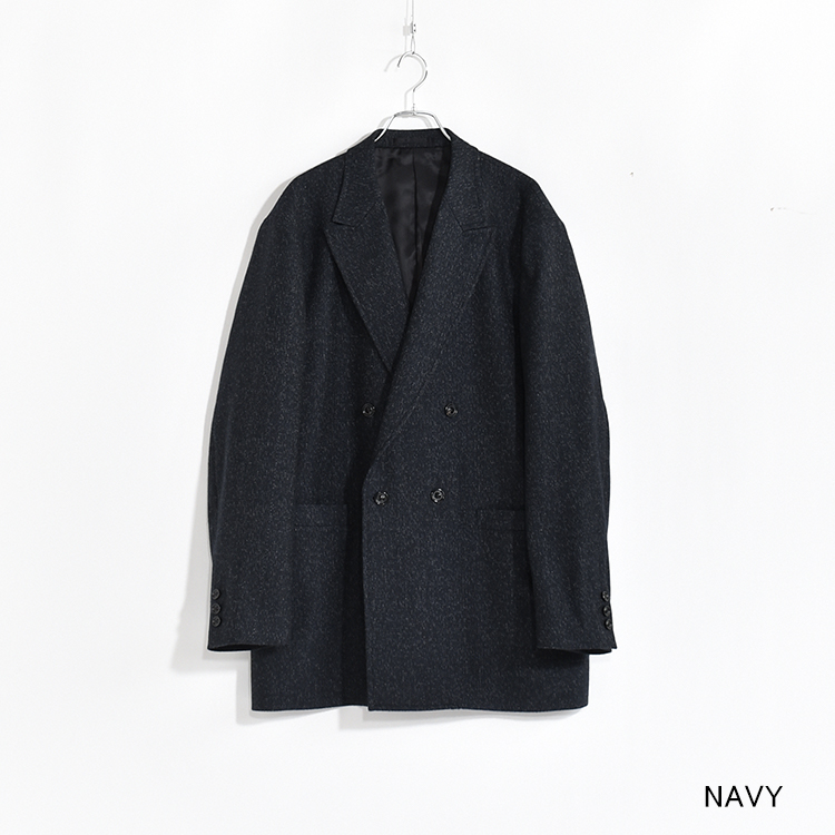 ULTERIOR／アルテリア メランジツイルジャケット　24AW ULTERIOR／アルテリア メランジツイルジャケット24AW