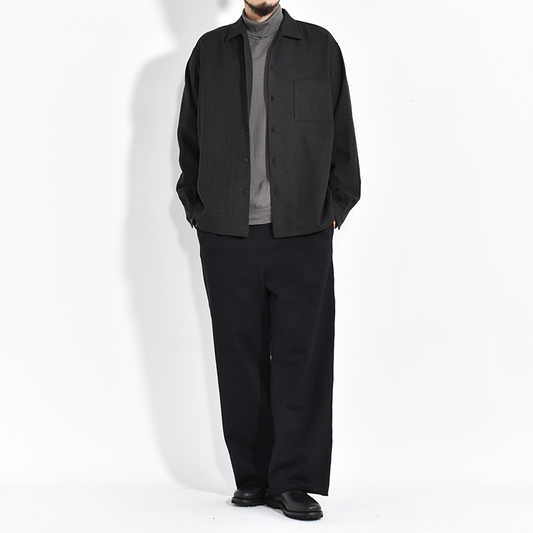 セットアップも組めるウールシャツ -marka- | MONTARA staff blog