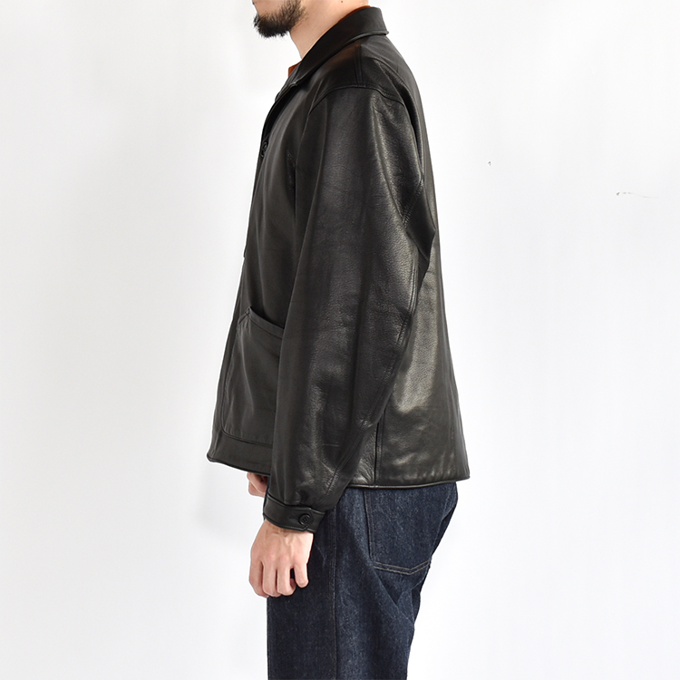 シンプルルックなレザージャケット -Phigvel- | MONTARA staff blog