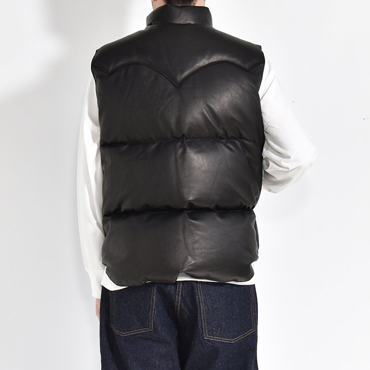 KAPTAIN SUNSHINE レザーダウンベスト　Mサイズ42 楽天市場】KAPTAIN SUNSHINE / Leather Down Vest Made By Rocky