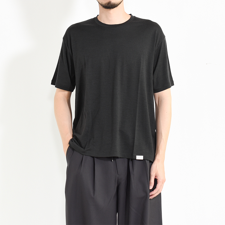 Washable Wool バンドカラーシャツ CAPERTICA COLINA 8525c7e9dd9eacfc8dc9979a640dba