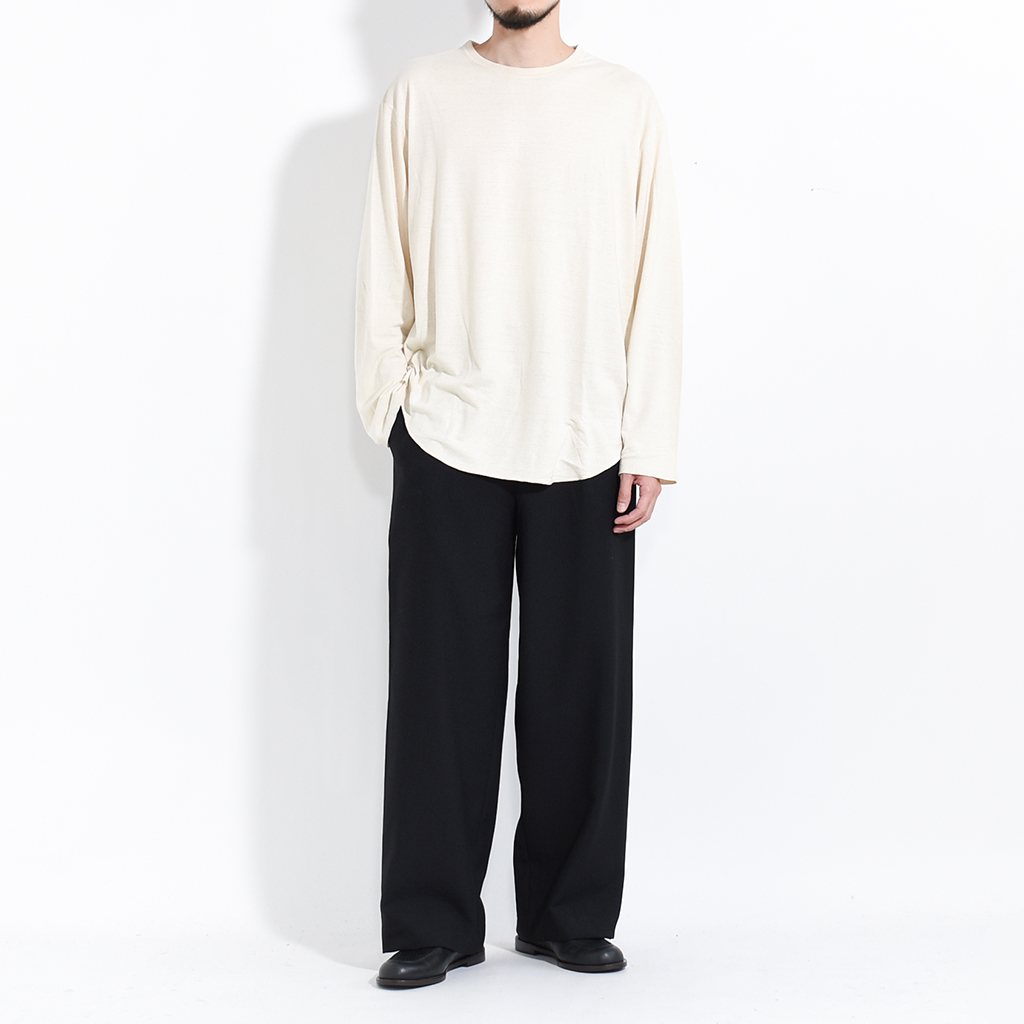 タグ付き】marka(マーカ) コットン×シルク クルーネックニット 【公式