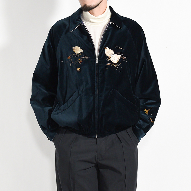 OLD JOE オールドジョー SOUVENIR JKT スーベニアジャケット 緻密な刺しゅうで描く和の情景 -OLD JOE- | MONTARA staff blog