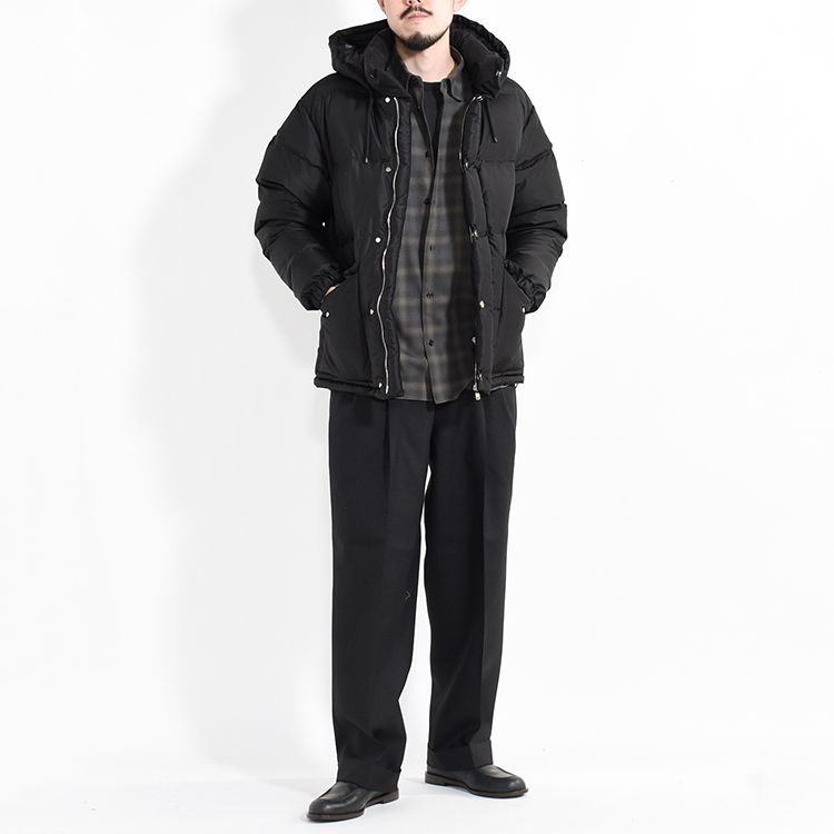 25AW MARKAWARE SILK DOWN PARKAシルクダウンパーカー シルクタフタ / シルクダウンパーカー, Purple – MARKAWARE