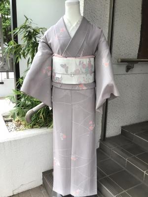 見た目も涼やかに夏の絽小紋 | 時代布池田ブログ