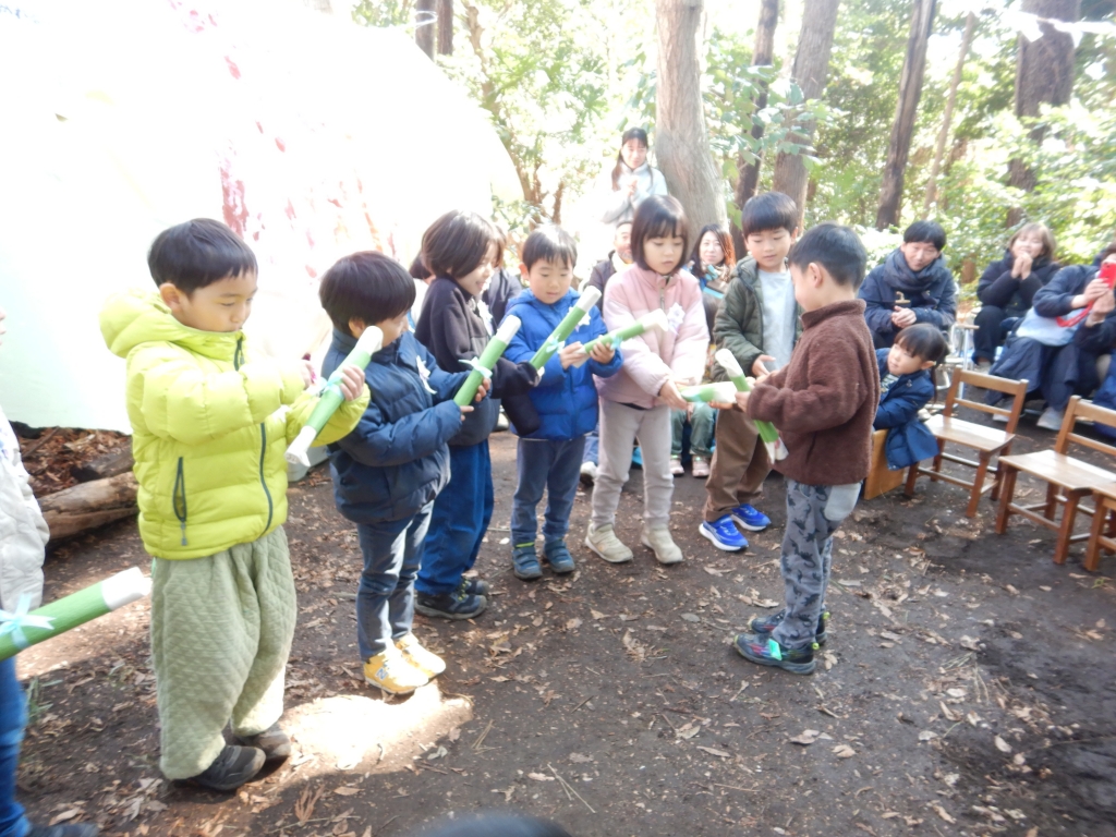 在園児プレゼント