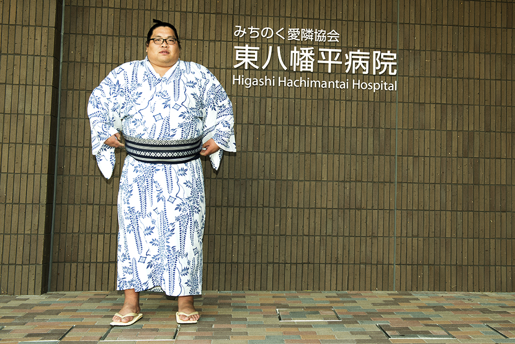 錦木関が慰問 | みちのく愛隣協会ブログ