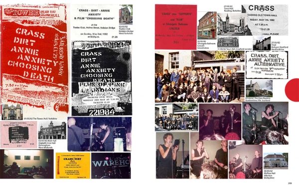 更新0722□Crass A pictorial history 621984 & 4022024 BOOK