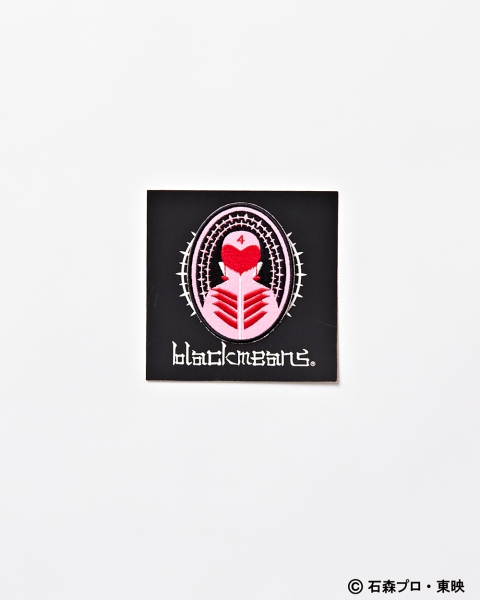 レッド ハートロゴ フード - ブラック 更新0319□blackmeans x “GORENGER”□pre-order 締切3月22日(土