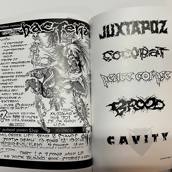 更新1214□PUSHEAD 直筆サイン付き画集□back in stock | FUUDOBRAIN