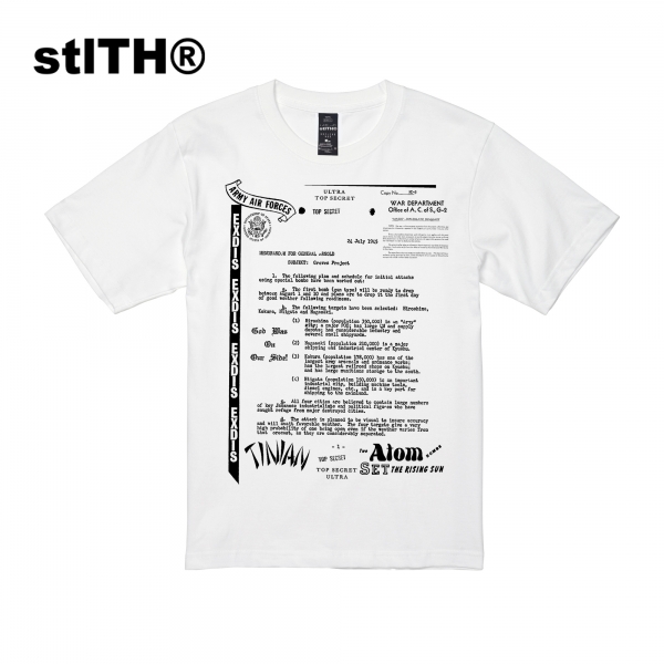 stlTH®︎ 横山 sakevi ENOLA GAY T 更新0806□stlTH® ENOLA GAY T shirt□in stock | FUUDOBRAIN
