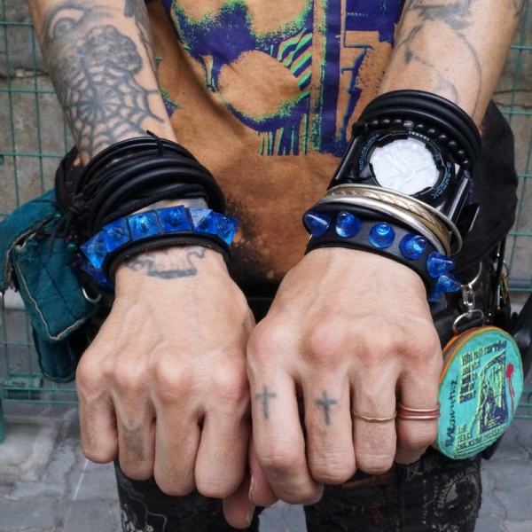 更新0722□A.F.P. x WHEV_DIY CRYSTAL STUDS WRISTBAND□Pre-order