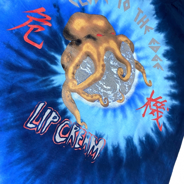 LIP CREAM / CLOSE TO THE EDGE タイダイ Tシャツ 更新0901□LIP CREAM_CLOSE TO THE EDGE tye dye T shirt□in stock