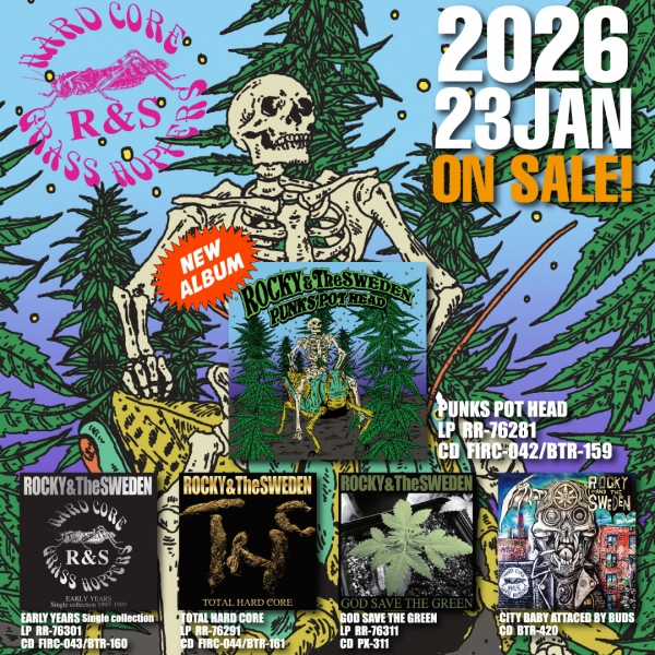 更新0125再投稿□ROCKY&TheSWEDEN new album + Re-issue LP / CD□Out