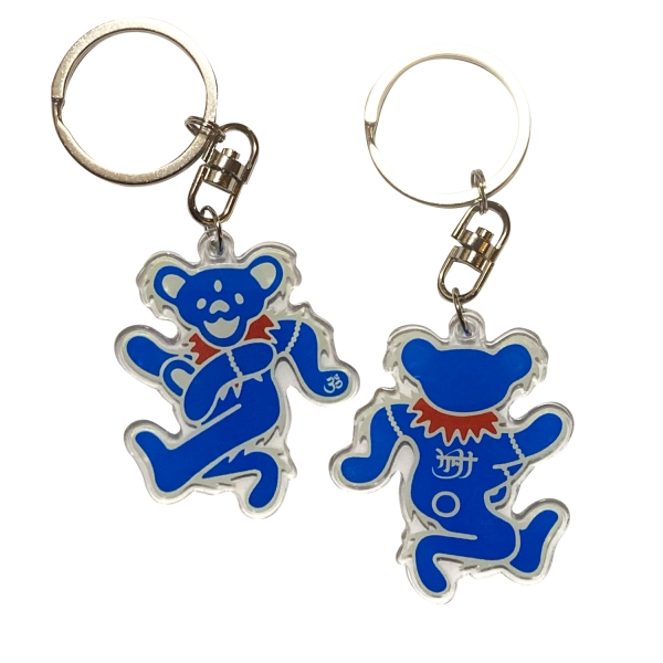 更新0331□CATANA_Dancing Dark Shiva Bear Acrylic Key Holder -R.E.D