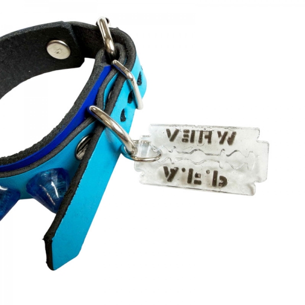 更新0806□A.F.P. x WHEV_【DIY Crystal Blue Studs Wristband】□in
