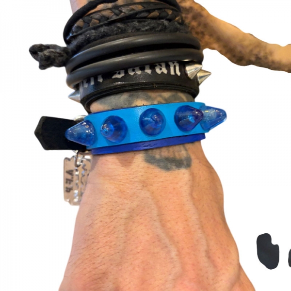 更新0625□A.F.P. x WHEV_【DIY Crystal Blue Studs Wristband