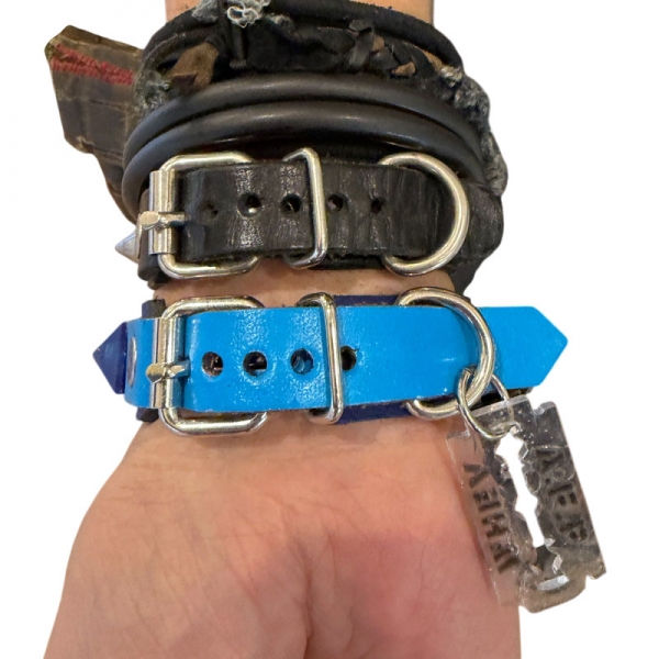更新0625□A.F.P. x WHEV_【DIY Crystal Blue Studs Wristband