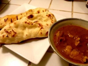 チキンカレー・ナン