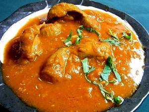 砂肝のカレー