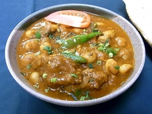 ひよこ豆とマトン