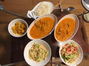 チキンバターマサラ＆タンドリーチキン