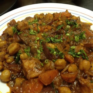 ひよこ豆カレー