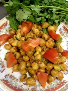 チャナ豆のサラダ