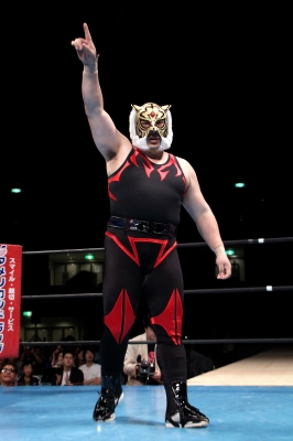 PWMWマスク情報＞初代タイガーマスク使用済マスク（伝説ヤギリ 