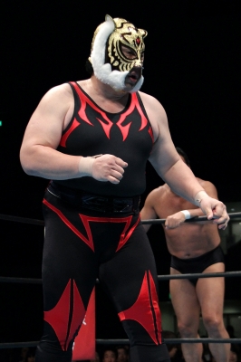 PWMWマスク情報＞初代タイガーマスク使用済マスク（伝説ヤギリ