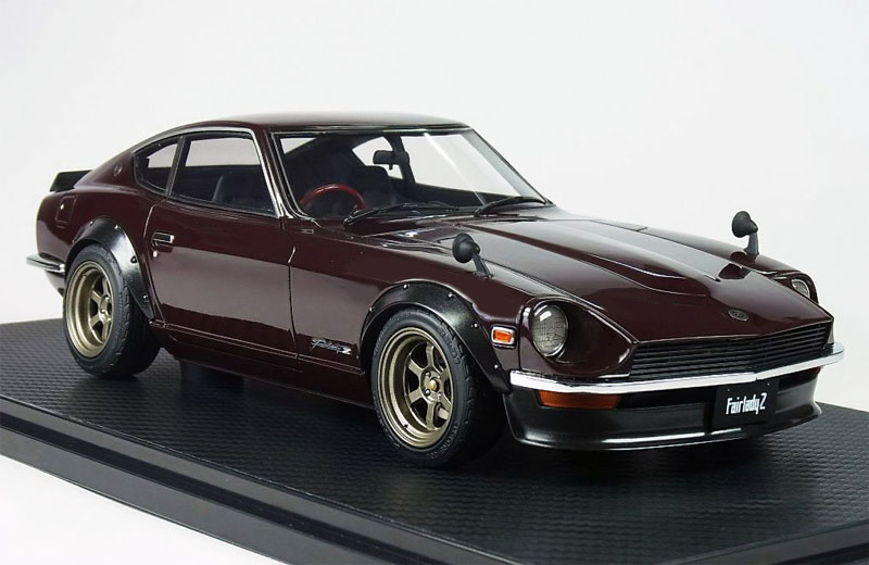 1/18 Nissan Fairlady Z (S30) Maroon カラーサンプル
