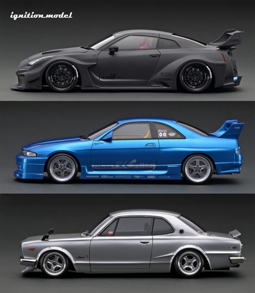 1/18スケール「トラスト・グレッディRX S-ROC (ストリートロケット」に新色を追加！！ | ignition model