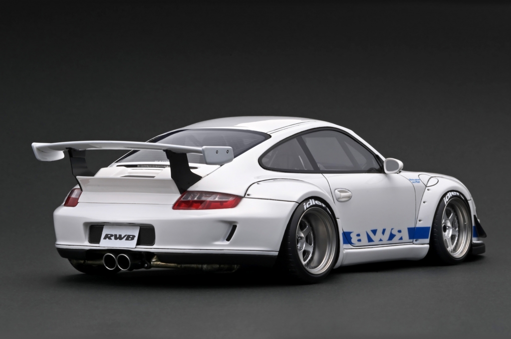 RWB997 イグニション1/18 ホワイト/レッドストライプ イグニッションモデル 1/18 RWB 997 レッド/SSRプロフェッサー