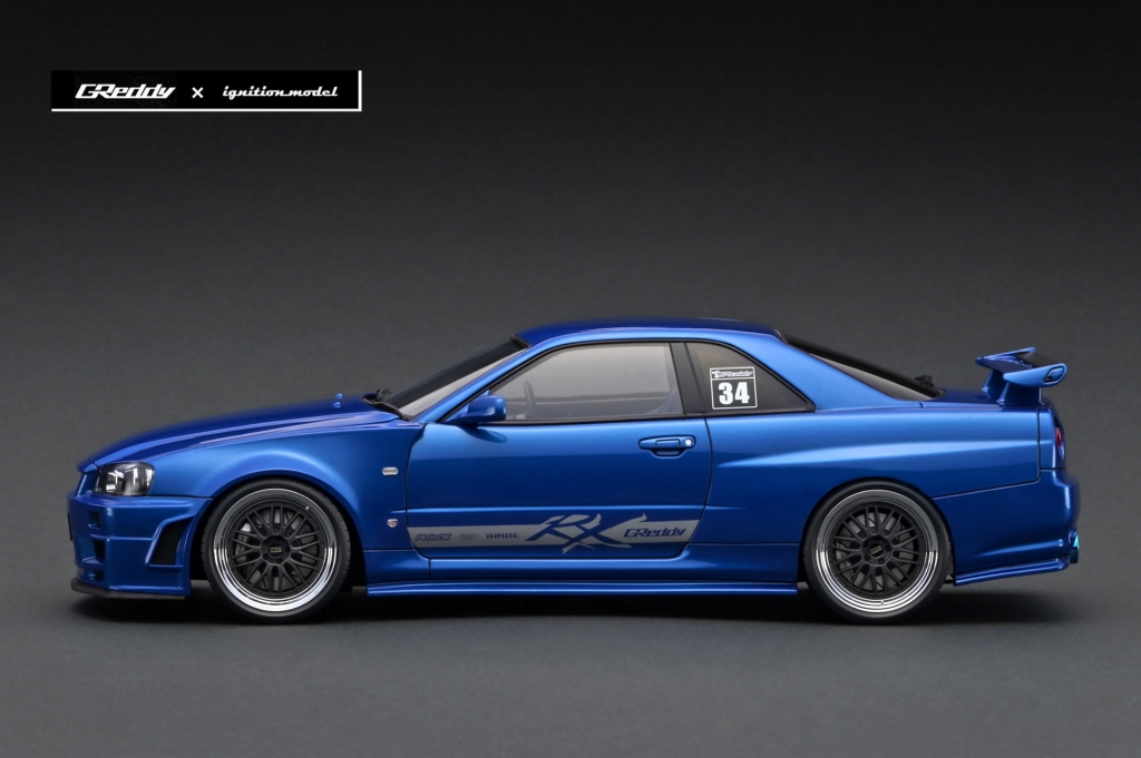 新作公開! 1/18スケール「TRUST GReddy 34RX」カラーサンプルUP 新作公開! 1/18スケール「TRUST GReddy 34RX」カラーサンプルUP