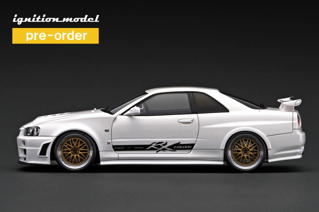新作公開! 1/18スケール「スカイライン GTS-R (R31)」カラー 新作公開! 1/18スケール「スカイライン GTS-R (R31)」カラー