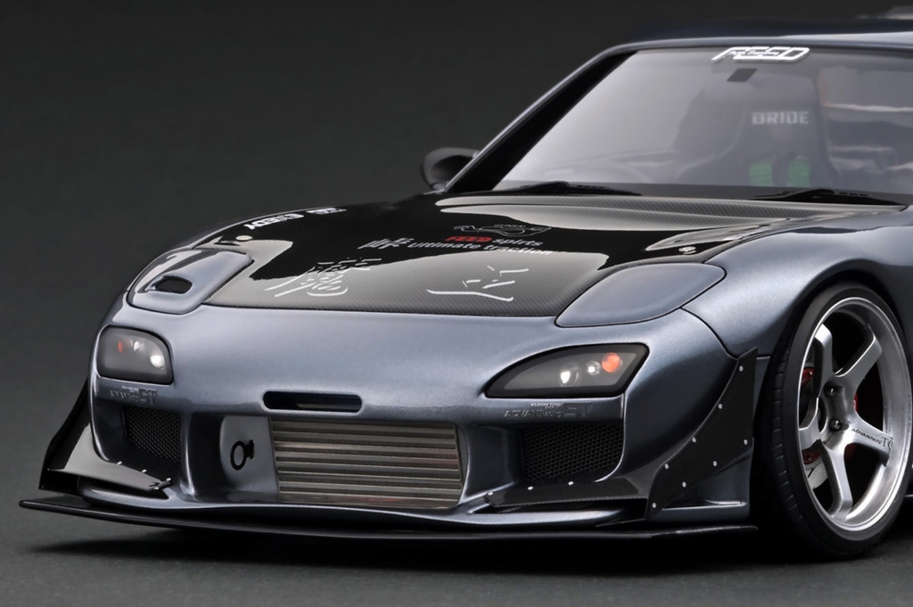 イグニッションモデル 1/18 FEED RX-7 FD3S魔王 2016 Ignition Model 1/18 FEED Mazda RX-7 (FD3S) 魔王 Blue